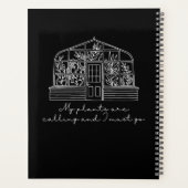 温室の植物がガーデナープランナーを呼び出す プランナー手帳 (裏面)