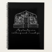 温室の植物がガーデナープランナーを呼び出す プランナー手帳 (正面)