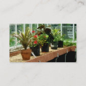温室の植物 名刺 (裏面)