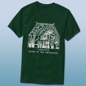 温室ガーデニングのパーソナライズされた女王 Tシャツ