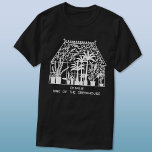 温室ガーデニングのパーソナライズされた王 Tシャツ<br><div class="desc">温室のヴィンテージことわざキングと素晴らしい植物でいっぱいの温室。名前をパーソナライズに変更。庭師にお気に入りの最適。オリジナルアートby Nic Squirrell.</div>