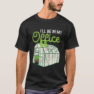 温室ガーデニング 庭の植物 Tシャツ
