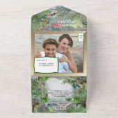 温室ビクトリアン室 オールインワン招待状 (外側)