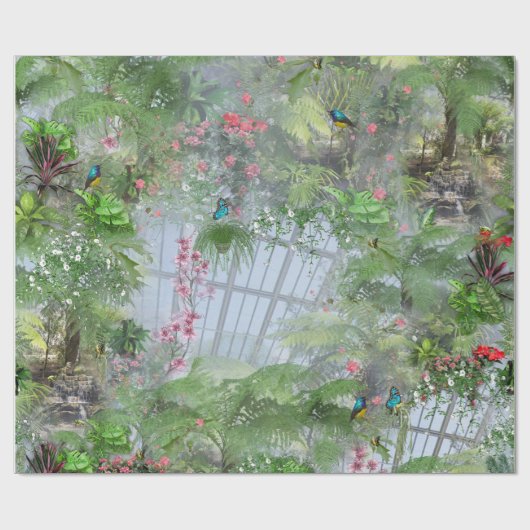 温室ビクトリアン室 ラッピングペーパー (フラット)