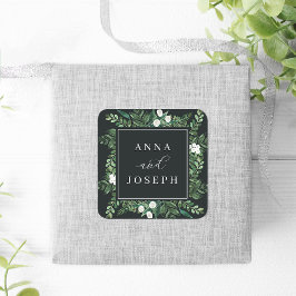 温室フレーム |水彩植物学結婚院 スクエアシール