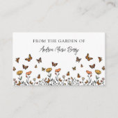 温室フローラインストラクター名刺 名刺 (正面)