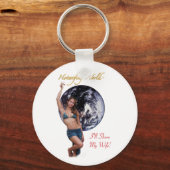 温室ワールド妻を分かち合おう！ キーホルダー (正面)