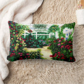 温室絵を描腰枕 ランバークッション (ブランケット)