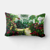 温室絵を描腰枕 ランバークッション (裏面)