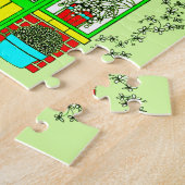 温室 ジグソーパズル (側面)