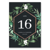 温室 |水彩植物学結婚院 テーブルナンバー (正面)