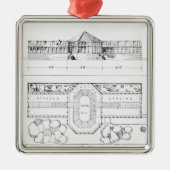 温室、温室およびGrのための暖房装置 メタルオーナメント (正面)