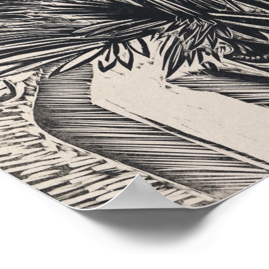 温室 | Ernst Ludwig Kirchner ポスター (角)