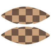 温市松模様に色のヴィンテージ アメリカンフットボール (パネル)