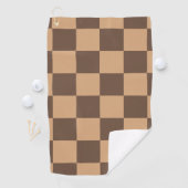 温市松模様に色のヴィンテージ ゴルフタオル (インサイチュ)