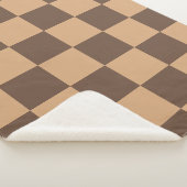 温市松模様に色のヴィンテージ シェルパブランケット (3/4)