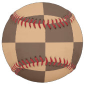 温市松模様に色のヴィンテージ ソフトボール (裏面)