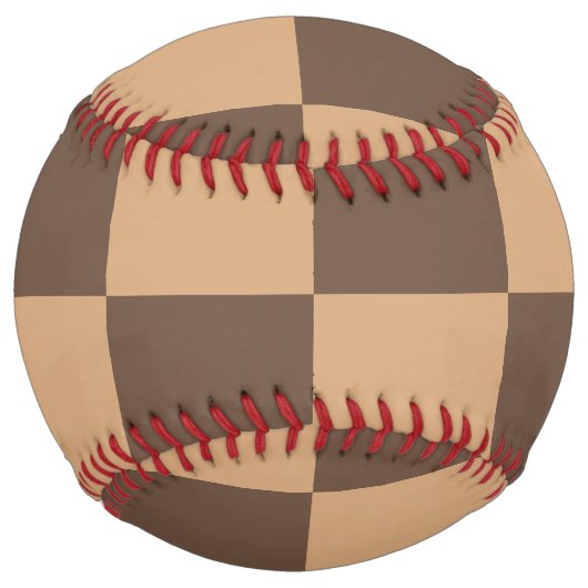 温市松模様に色のヴィンテージ ソフトボール (正面)