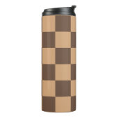 温市松模様に色のヴィンテージ タンブラー (回転左)