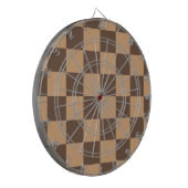 温市松模様に色のヴィンテージ ダーツボード (正面左)