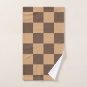 温市松模様に色のヴィンテージ バスタオルセット (ハンドタオル)