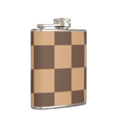 温市松模様に色のヴィンテージ フラスク (右)