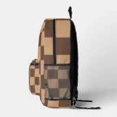 温市松模様に色のヴィンテージ プリントバックパック (右)