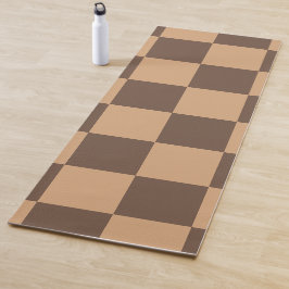 温市松模様に色のヴィンテージ ヨガマット