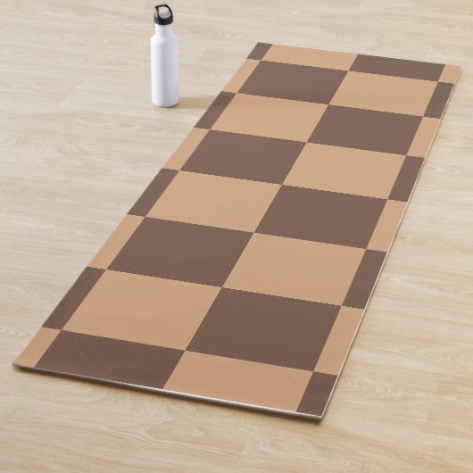 温市松模様に色のヴィンテージ ヨガマット (インサイチュ)