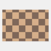 温市松模様に色のヴィンテージ ラッピングペーパーシート (正面)