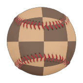 温市松模様に色のヴィンテージ 野球ボール (裏面)