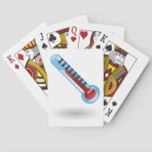 温度計の温度 トランプ (裏面)