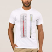 温度計メンズTシャツ2枚 Tシャツ (正面)
