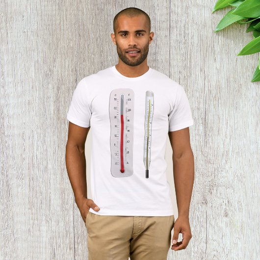 温度計メンズTシャツ2枚 Tシャツ