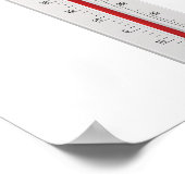 温度計2枚ポスター ポスター (角)