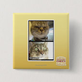 温度計 缶バッジ (正面)