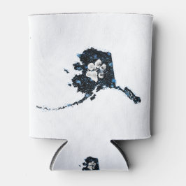 温情的に堂々としたアラスカ 缶クーラー