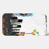 温暖な街並みのイラストレーション Case-Mate iPhoneケース (裏面 (横))