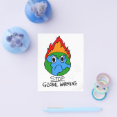 温暖化ストップチラシ チラシ (シングル)