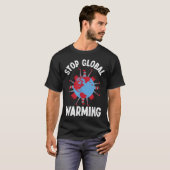 温暖化ストップ環境対策アクセス Tシャツ (正面フル)