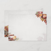 温暖化ワスセイル基本空白のレシピカード エンクロージャーカード (正面/裏面)