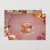 温暖化ワッセリ空白のレシピカード エンクロージャーカード (正面/裏面)