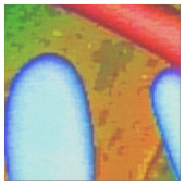 温暖化ワリスの布ヤード ファブリック (クローズアップ)