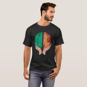 温暖化実在 – 環境保護主義者Climate Cha Tシャツ (正面フル)