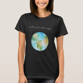 温暖化環境も温暖化している Tシャツ