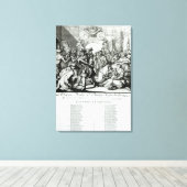 温暖化皿ベビー, c.1688 キャンバスプリント (インサイチュ (ウッドフロア))