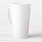 温最高のかく願う カフェラテマグ (左アングル)