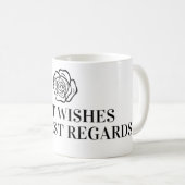 温最高のかく願う コーヒーマグカップ (正面右)