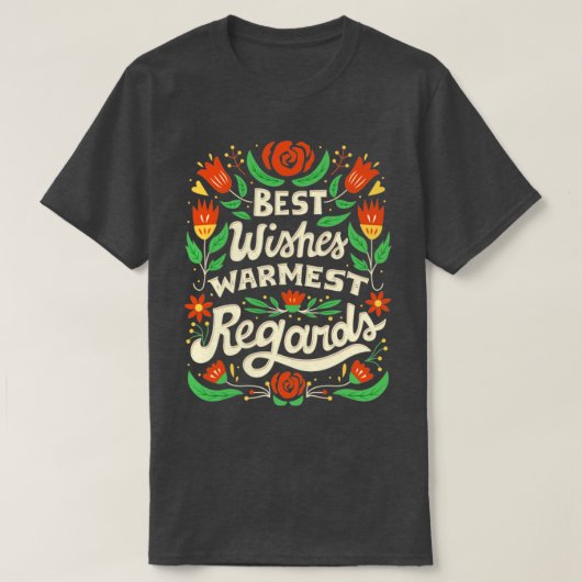 温最高のかく願う Tシャツ (デザイン正面)