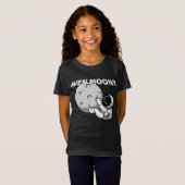 温月？ – クリプトおもしろい宇宙飛行士ミーム Tシャツ (正面フル)